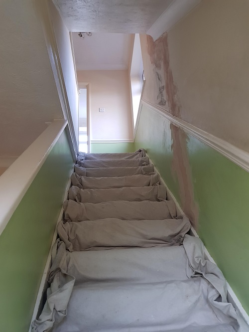 Landing, Staircase and Hallway full paint refurbishment